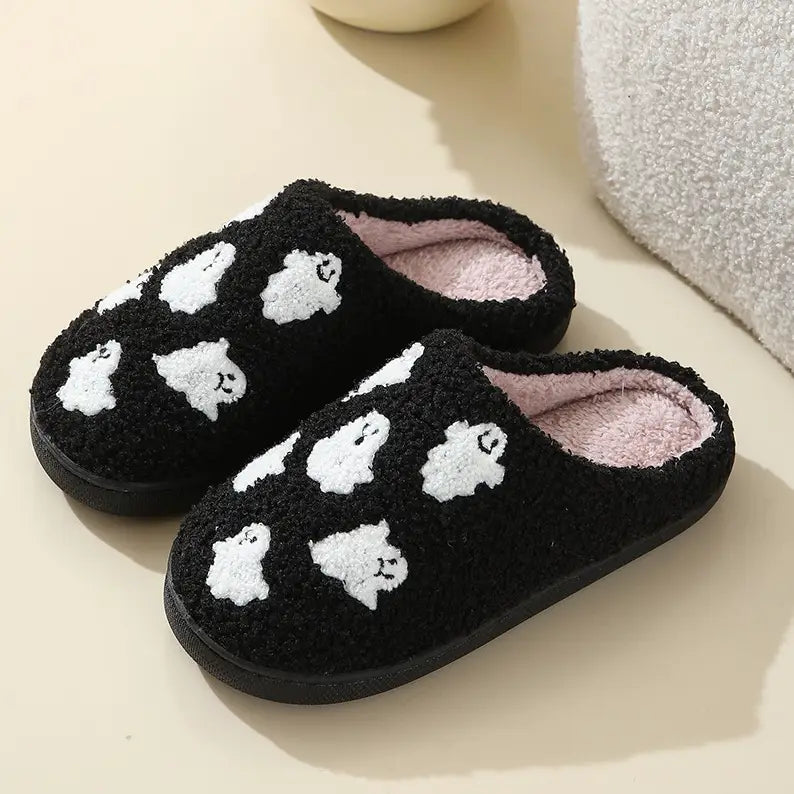 Halloween Themed Mini Ghost Slippers