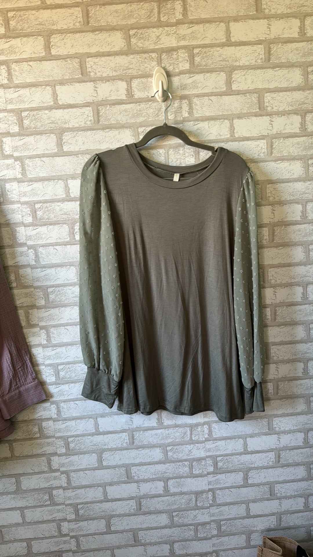 Chiffon Long Sleeve top