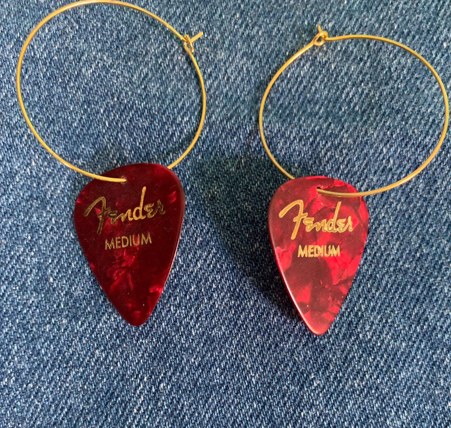 Guitar Pick Earrings