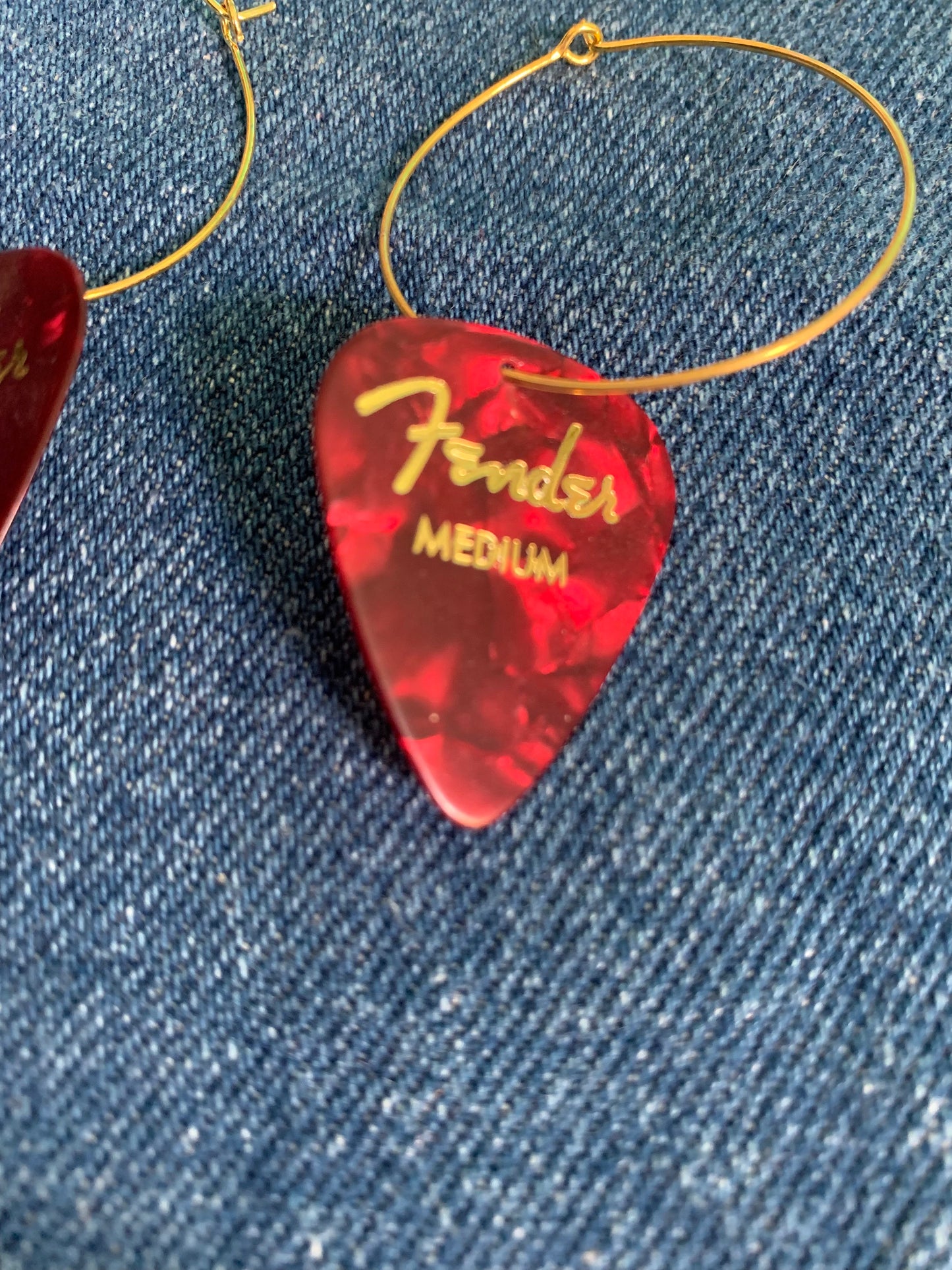 Guitar Pick Earrings
