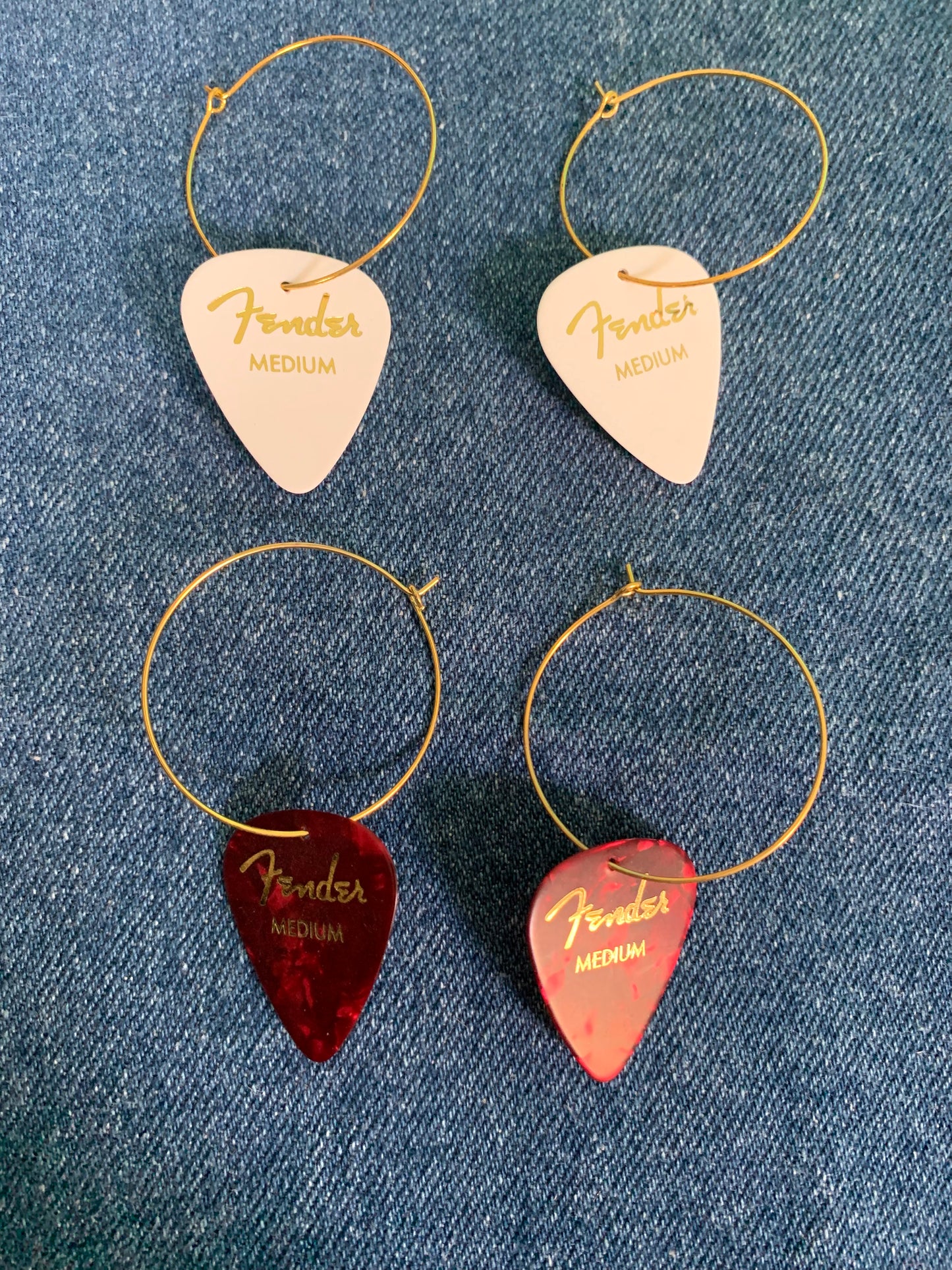 Guitar Pick Earrings
