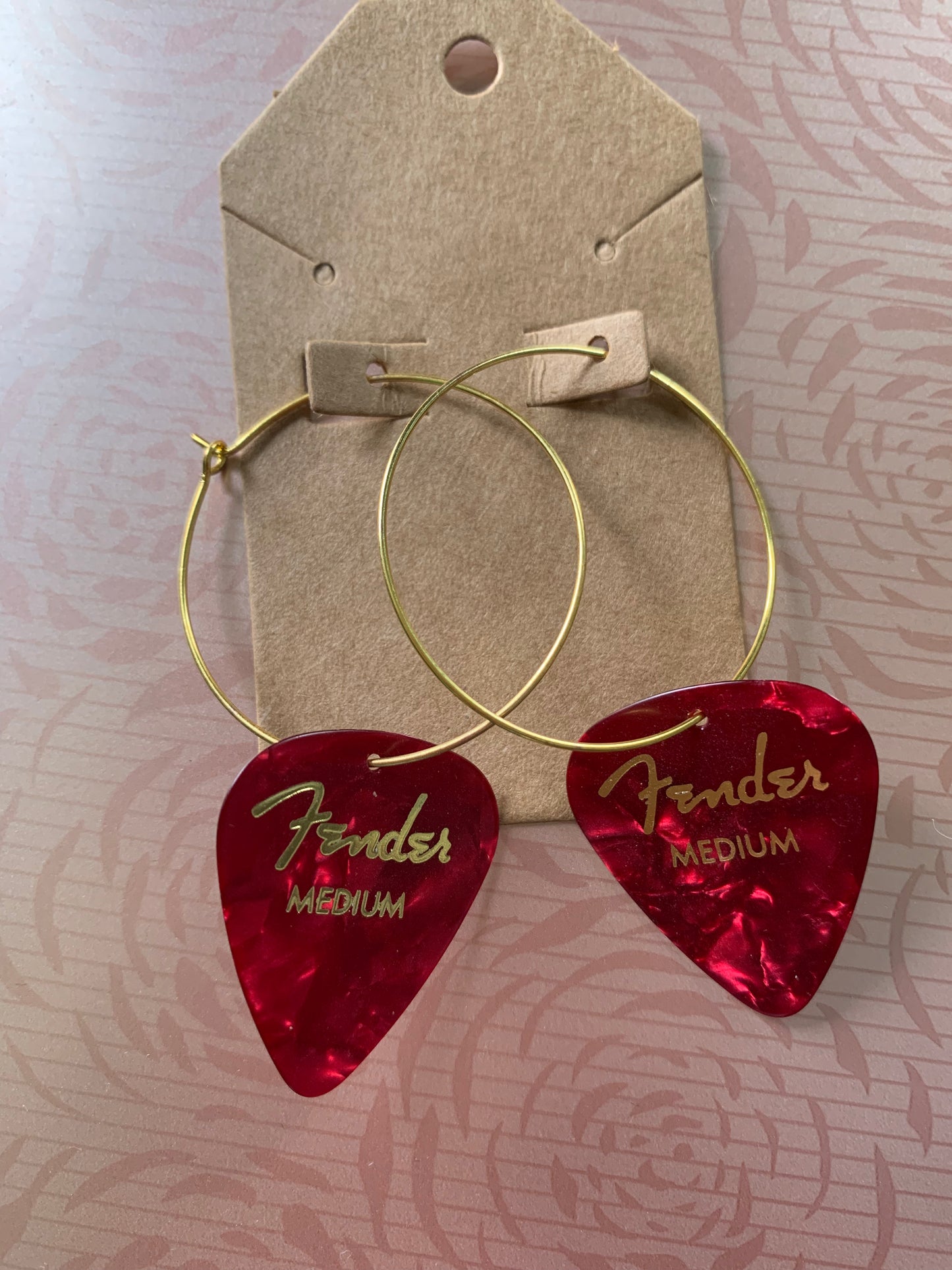 Guitar Pick Earrings