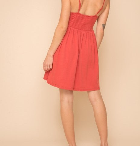 LACE TRIMMED STRAPPY JERSEY MINI DRESS