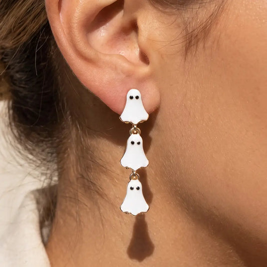 Ghost Charms Dangle Earrings