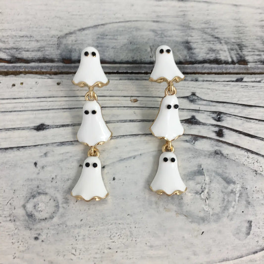 Ghost Charms Dangle Earrings