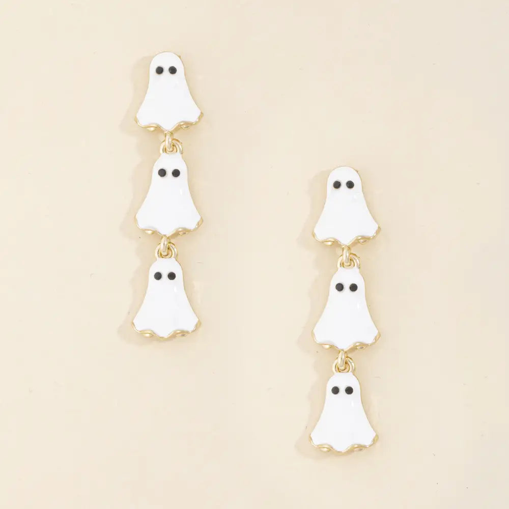 Ghost Charms Dangle Earrings