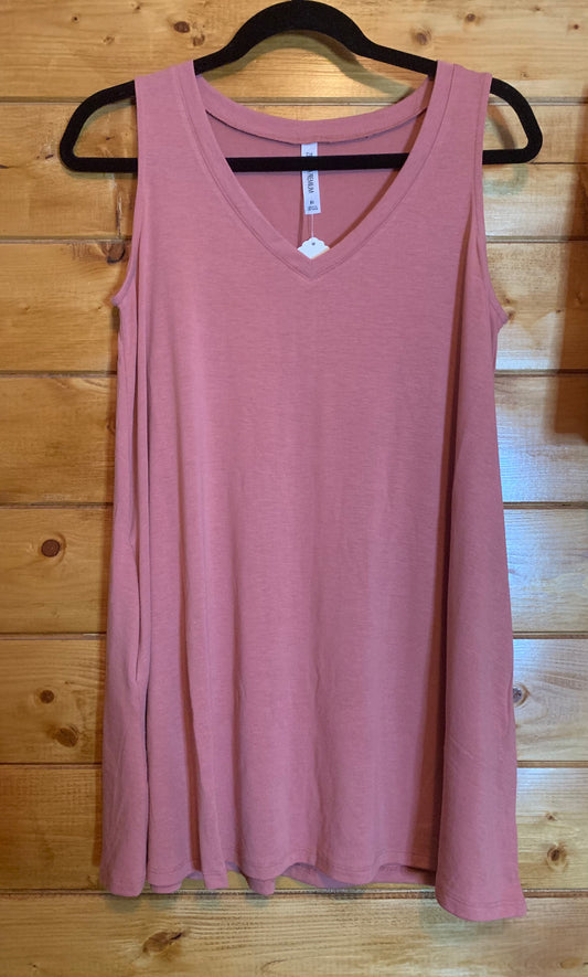 Rose Sleeveless Top