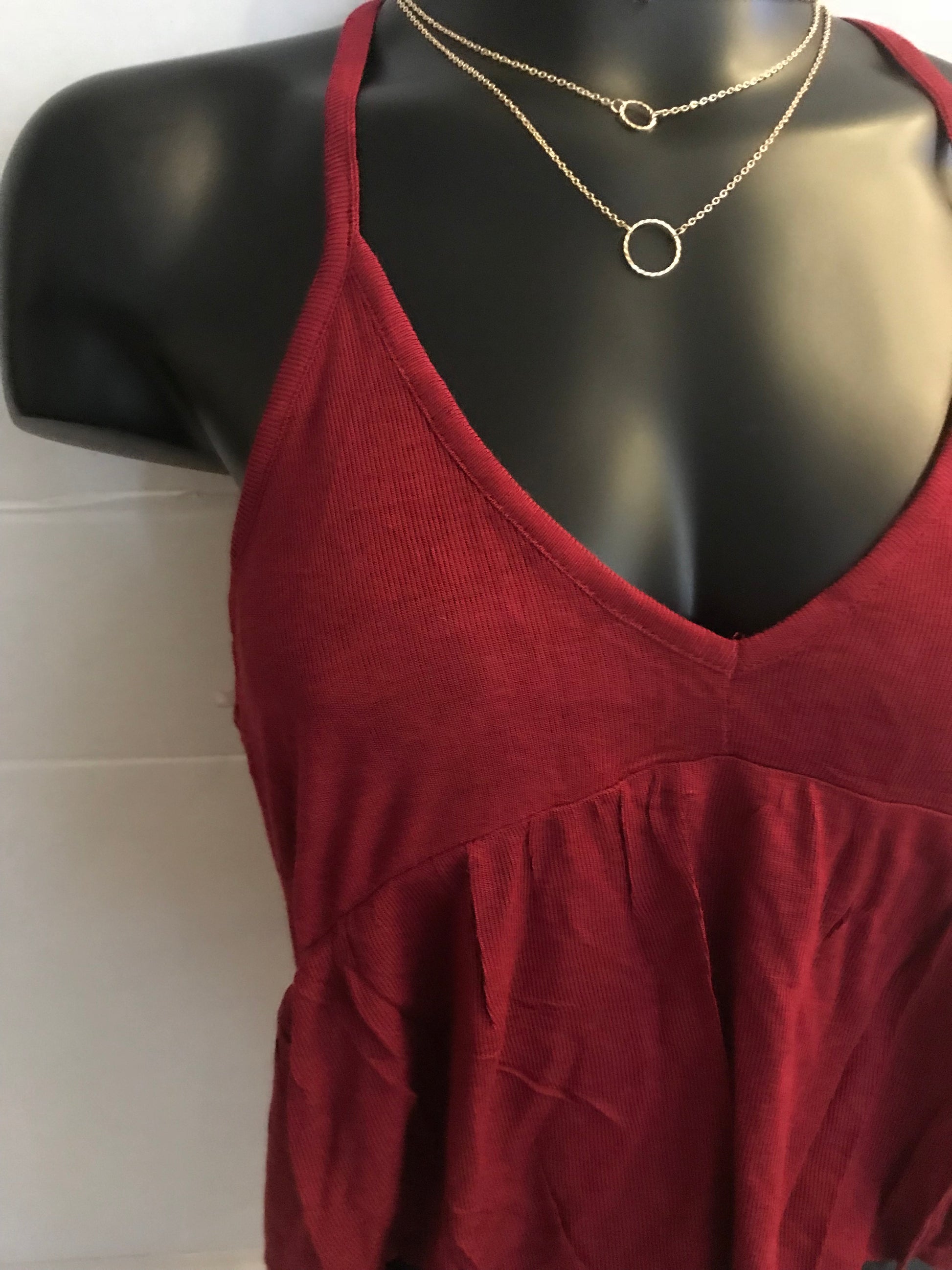 Oboe T Back Crop Tank Top - Meraki B Shop