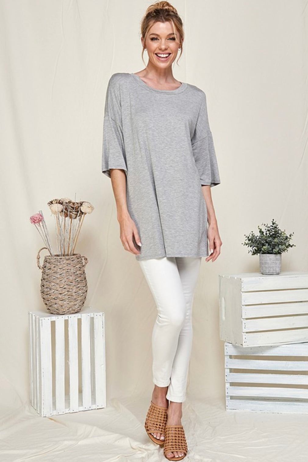 Butterfly Laser Cut Back Top Blouse